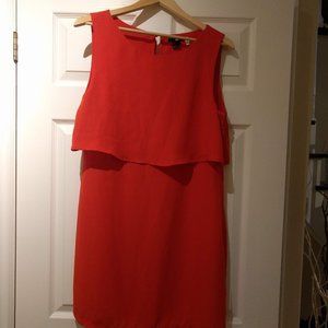Red Sleeeless Dress